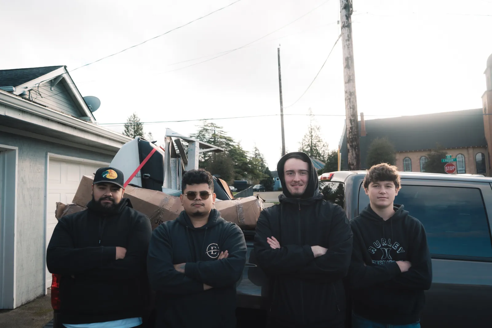 Team after a successful job